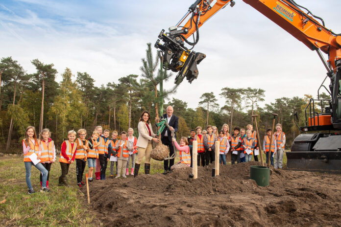Eerste groen geplant op nieuwe ecoduct over N340 in Varsen